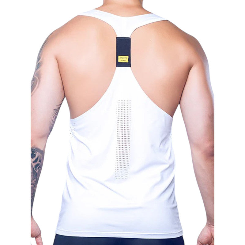 SUPAWEAR SPR Y-TANK TOP WHITE