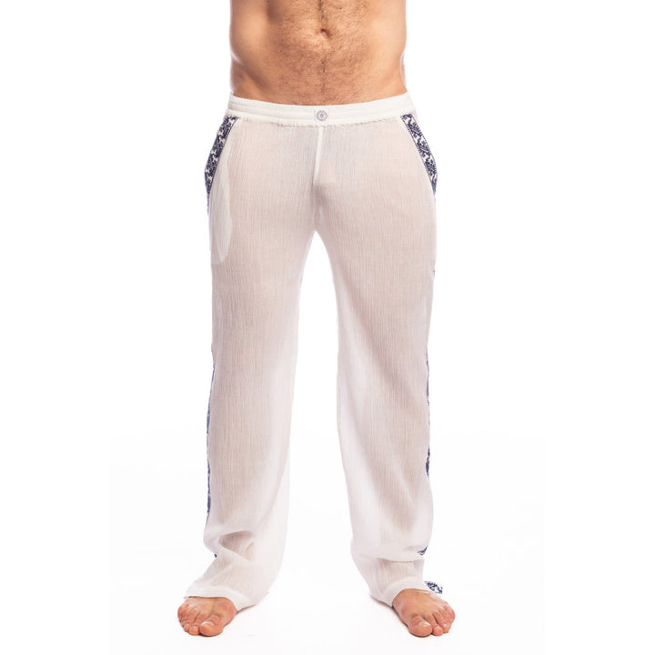 Patmos - Embroidered Trousers
