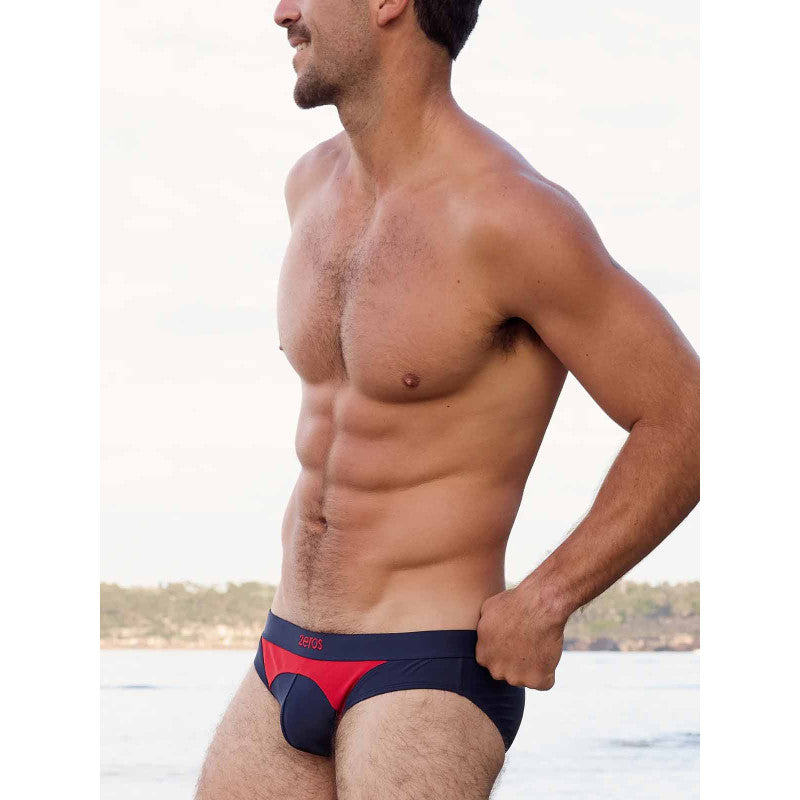 2EROS RACER AKTIV SWIM BRIEF NAVY/RED