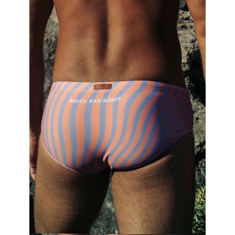 2EROS V40 PRINTED SWIM BRIEFS SUNGA DOLCE PURPLE