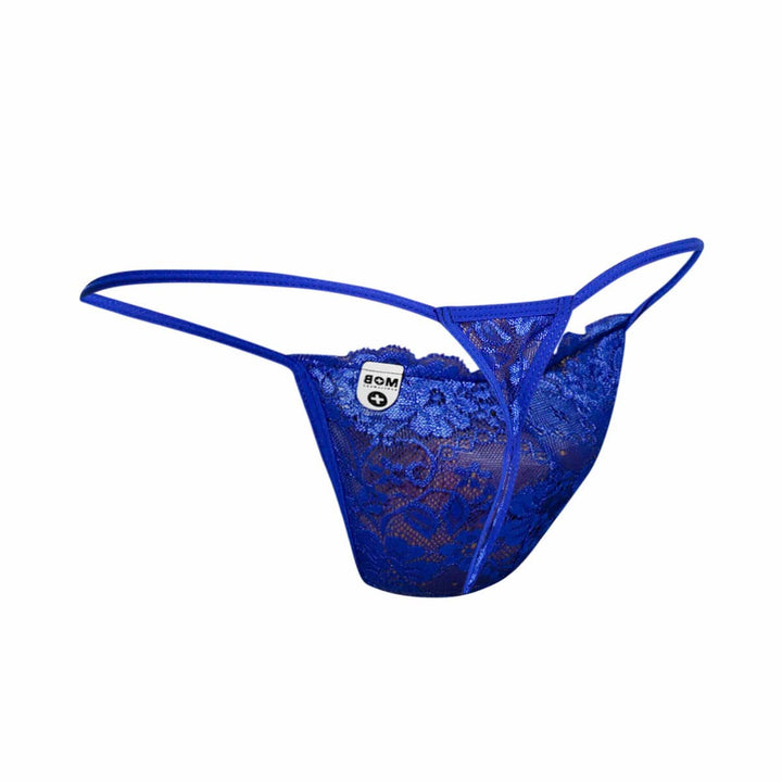 MOB Men's Lace Thong: Royal