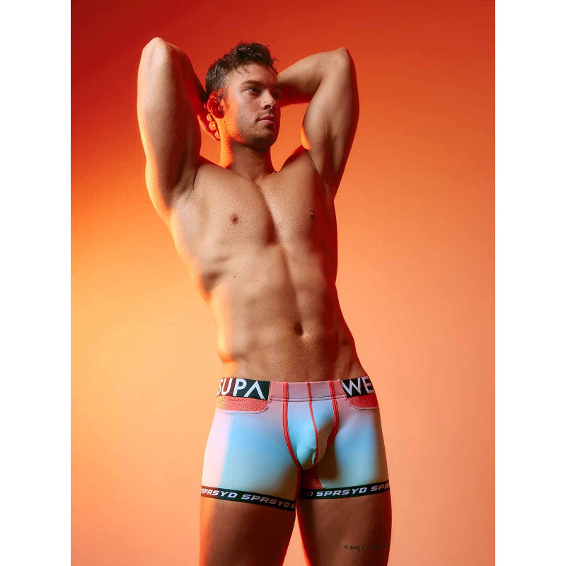 SUPAWEAR SPR PERFORMANCE GRADIENT TRUNK UNDERWEAR RAINBOW