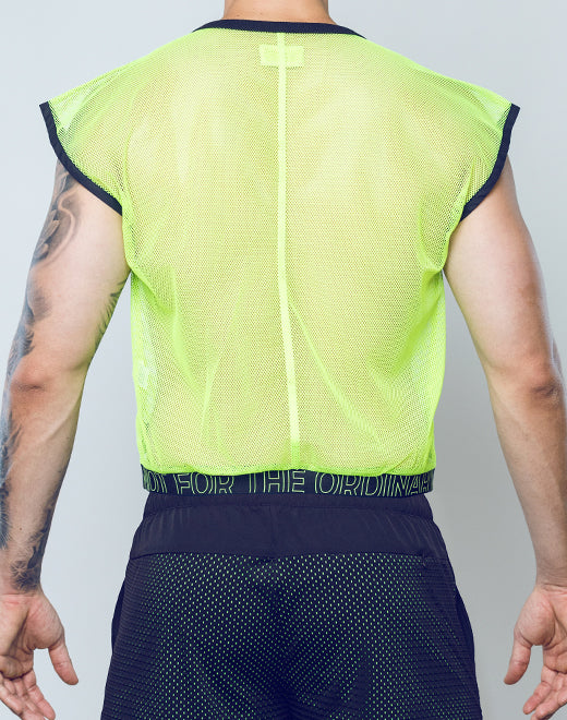 SUPAWEAR NEON MESH TOP