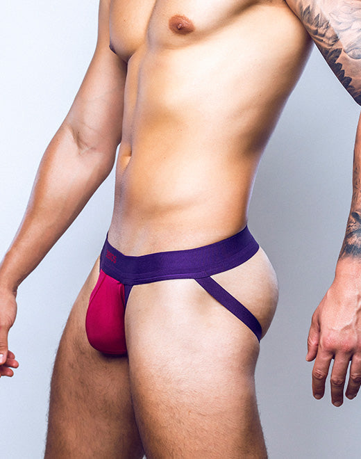 AKTIV Cronus Jockstrap Underwear - Beet Red