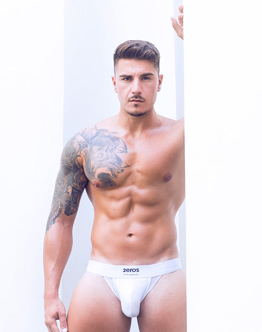 AKTIV Cronus Jockstrap Underwear - White