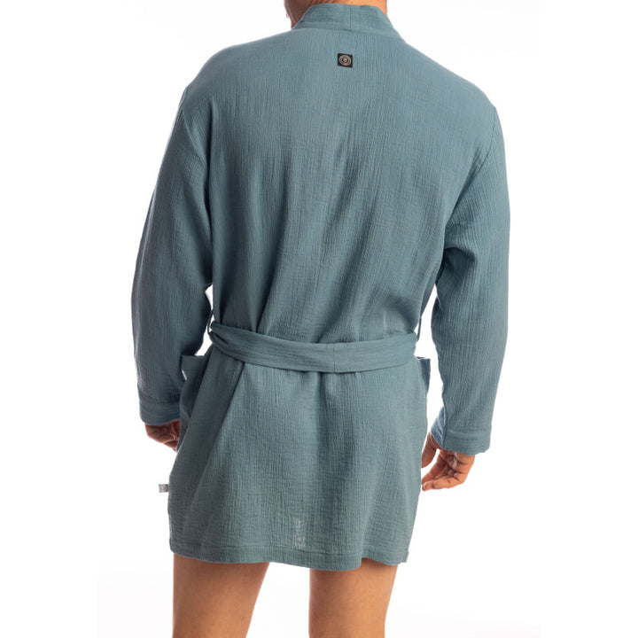 Palm Spring - Alizé Blue Dressing Gown