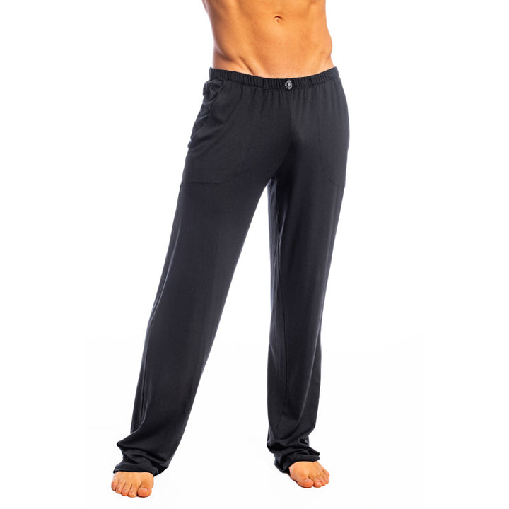 Soft Touch - Black Lounge Trousers